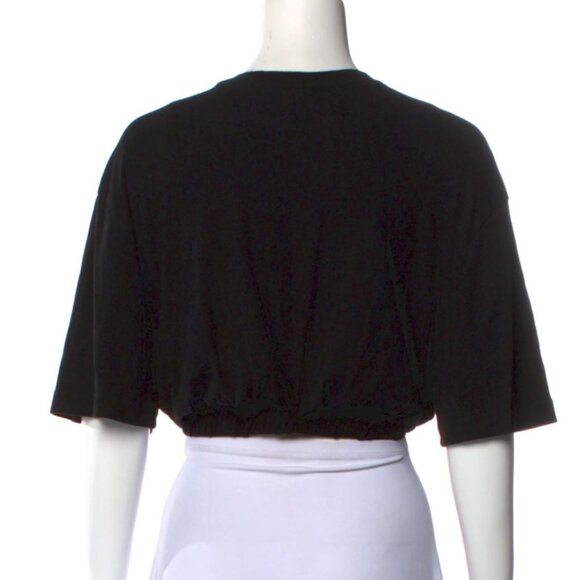 DION LEE Crew Neck Short Sleeve Crop Top Size: S | US4, UK8 - Picture 3 of 3